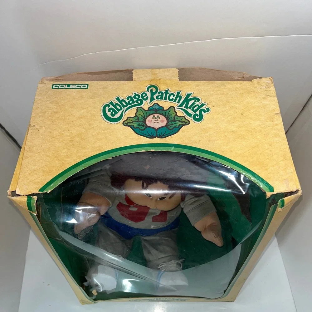Vintage 1983 Cabbage Patch Kids Doll Coleco Meyer Lincoln Auburn Hair Brown Eyes